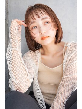 レゴ(REGO) 大人ガーリー#ダークアッシュミディアムレイヤーカット