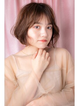 カバーヘア ブリス 戸田公園西口店(COVER HAIR bliss) ニュアンスカラーゆるふわマチルダボブZ戸田公園20代30代40代