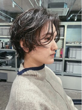 ドットプラス リム(Dot+LIM) （stylist高橋）ショートのニュアンスパーマ