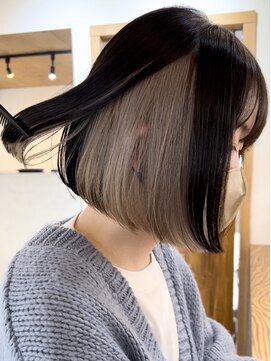 キラ 原宿(KILLA) カール/セミディ/シアーカラー/姫カット/インナーカラーブリーチ