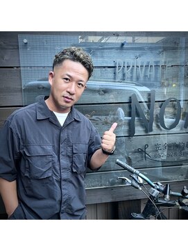 ノア(NOA) フェードハイライトパーマスタイル