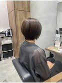丸みショートボブ