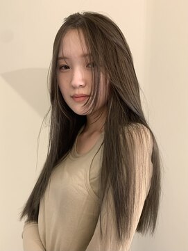 ユニコ(unico) ブリーチなしダブルカラー/オリーブベージュ