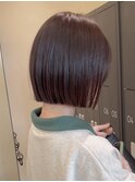 切りっぱなしボブ