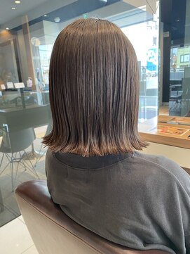 フロア(FLOOR) ブラウンベージュ/ロブ/カジュアル