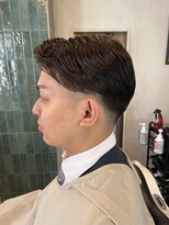 グレイスフルバーバーロンドン 大宮店(Graceful Barber London)&nbsp;【30代 男性】ロンドン七三ナチュラル（大宮/バーバー）