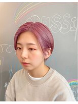 カッシーニ 琴似店(CASSINI)&nbsp;ペールピンクショートカット