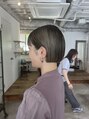 カウチソフ(kauti sofu)&nbsp;首元スッキリミニボブ。骨格に合わせてシルエットを作ります◎