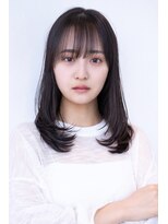 エースハバナ 渋谷(1 HAVANA)&nbsp;チョコグレージュ/20代30代大人かわいい/ミディアムレイヤー