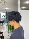 波巻きツイストスパイラルパーマ/フェザーパーマ/眉毛/メンズ