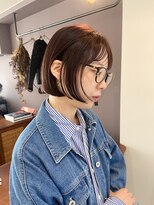 パープル(PURPLE)&nbsp;ミニボブ/ボブ/切りっぱなしボブ