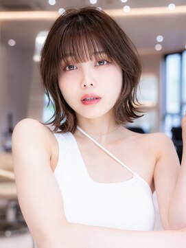 ブエナビスタ(BUENA VISTA) 小顔カット/ブラウンカラー/こなれヘア/ボブ