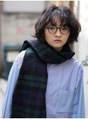外国人風くせ毛パーマ×大人のミディアム　　３０代４０代５０代