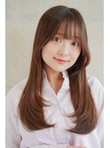 顔周りレイヤーワンカール♪
