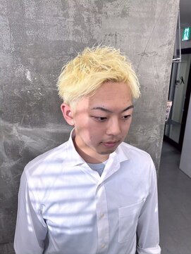 メンズサロン キング 高槻店(Men’s salon K!ng) 波巻きツイストスパイラルパーマ/フェザーパーマ/眉毛/メンズ