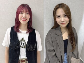 イルーム バイ リンクス 大宮(ILLUME by LINKTH)の写真/女性目線の提案が嬉しい♪髪のお悩みやこだわりも、経験豊富な女性スタイリストが解決へ導いてくれます!