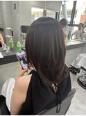 イメチェンスタイル/フルバング/似合わせカット/東銀座