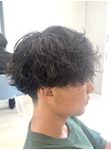 メンズシャドウパーマ