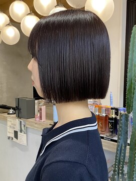 ロンドアジュール 横浜(Lond azur) マロンベージュ/ボブ/前髪/レイヤー/小顔/髪質改善/縮毛矯正横浜