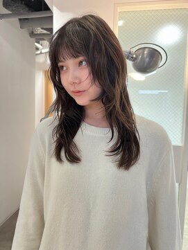 ナヌーク ダイカンヤマ(nanuk daikanyama) ◎ニュアンスパーマレイヤーカット緩めパーマロングレイヤー