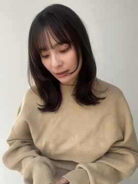大人気！くびれミディアムヘア＊