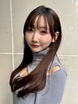 くびれレイヤー×上品ロング【小顔／20代30代】