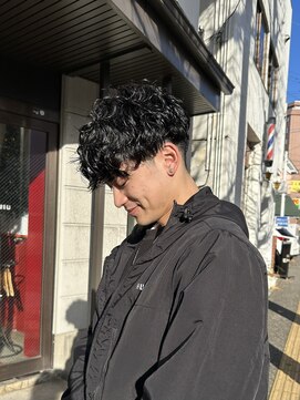 スパイラルパーマ