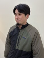 ヒントステーション フォーメンズ(HINTSTATION for Men's)&nbsp;〈浅草 半個室〉癖を活かすセンターパート