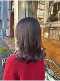 裾カラー パープル
