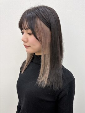 アニー 松戸(ANNI) 着物ヘア/大人ガーリー/ダークアッシュ/似合わせカット/松戸駅