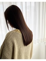 エメ 北花田(Aime)&nbsp;透明感大人ガーリーグレージュレイヤー髪質改善トリートメント