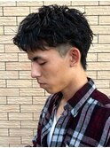 ツーブロック 刈り上げ メンズショート ビジネス 眉毛カット