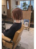 ショートボブフレンチパーマ