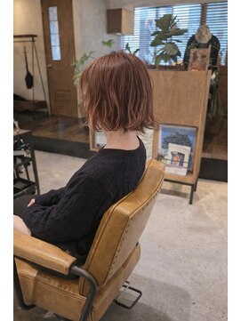 デジ 北堀江(DEJI) ショートボブフレンチパーマ