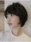 ショートパーマ、ショートカット、ショートヘア、レイヤーパーマ