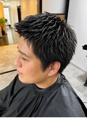 刈り上げないスパイキーショート