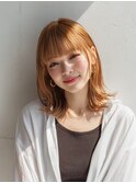 渋谷/ミルクティーブロンド/ダークブルー/デジタルパーマ