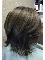 オッジヘアー(Oggi Hair) レイヤーボブ 7月