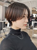 ローマー 明治神宮前 渋谷(ROAMER)&nbsp;切りっぱなしボブショートカットレイヤーカット ボブ髪質改善