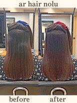 アールヘアノル(ar hair nolu) 髪質改善縮毛矯正 32