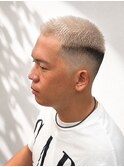 ホワイトカラー×スキンフェード