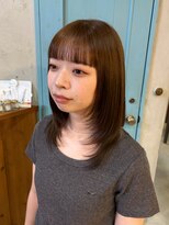 ヘアーミュゼ 井田店(Hair Musee)&nbsp;レイヤー×透明感ブラウン