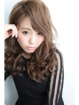 フェリシータ 緑地公園店(felicita) 斜めバング×マーメイドアッシュ☆彡ハニーヘア