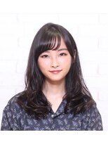 美容室アージュ&nbsp;優しさと気品あふれるセミロングヘア