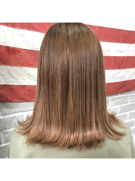 ヘアーデザインサロン スワッグ(Hair design salon SWAG) ピンクベージュ