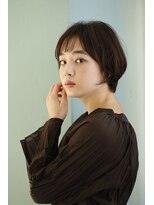 トリコ ショップアンドヘアサロン(tricot shop hair salon)&nbsp;大人ショートボブ☆暗髪