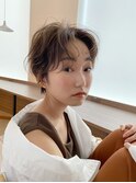カーキグレージュハンサムショート30代40代50代