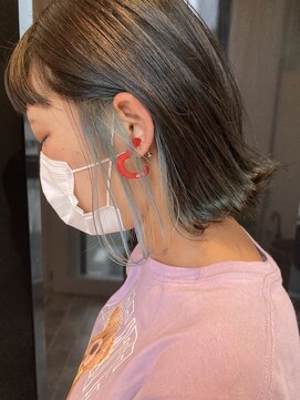 スターリバー(STAR RIVER) イヤリング×水色