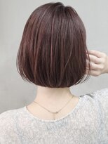 ソース ヘア アトリエ 京橋(Source hair atelier) ワインレッド