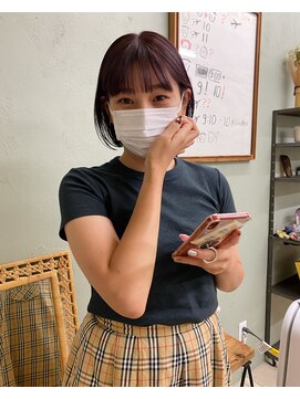 チカシツ(Chikashitsu) deep purple/momoka